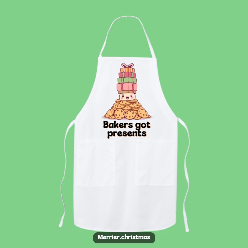 Funny Bewildered Cookie Pile Apron - Hilarious Kitchen Gift