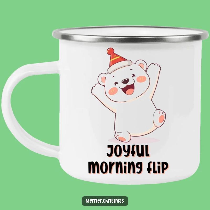 Adventure Buddy Funny Polar Bear Camping Mug: Joyful Humor Included!