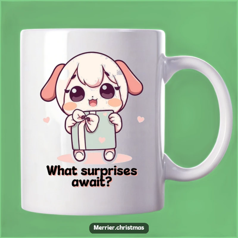 Funny Kawaii Shaking Gift Mug: Perfect Humorous Present Excitement!
