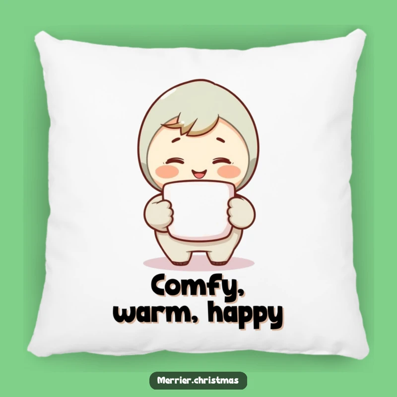 Funny Warm Smile Pillow: Cozy Comfort with a Friendly Face!