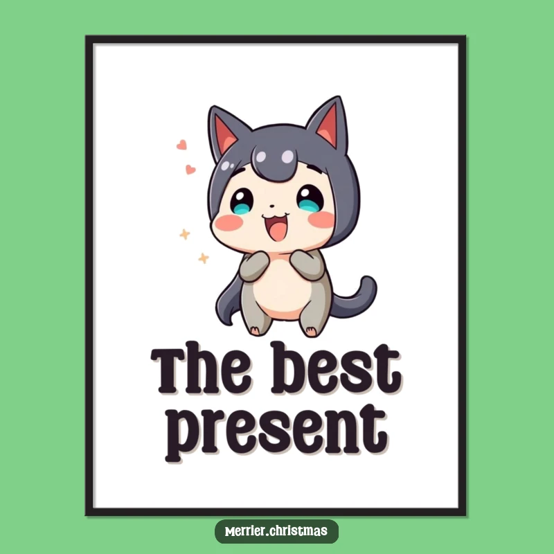 Funny Wiggling Present Digital Art - Hilarious Anticipation Decor!