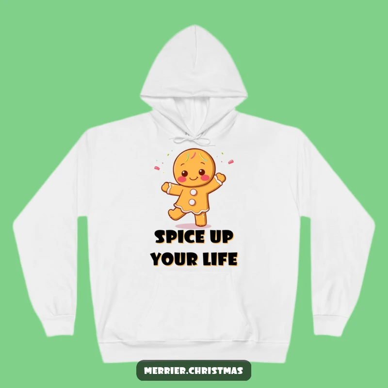 Funny Gingerbread Dance Hoodie: Cozy Up with Sweet Moves and Holiday Sprinkles