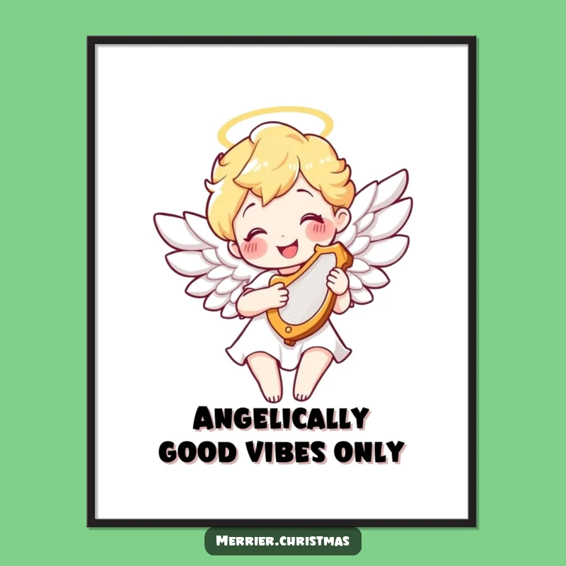 Free Printable Angel Wall Art: Serene Downloadable Decor for Peaceful Spaces