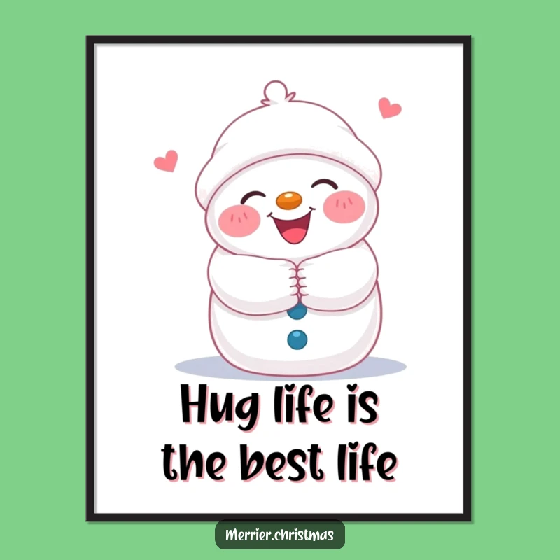 Free Printable Snowman Wall Art: Charming Downloadable Decor for Cozy Spaces