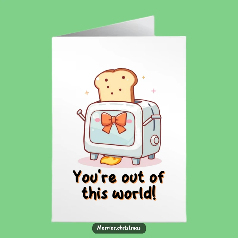 Free Printable Congrats Card: Toaster Oven Success Funny Downloadable Gift