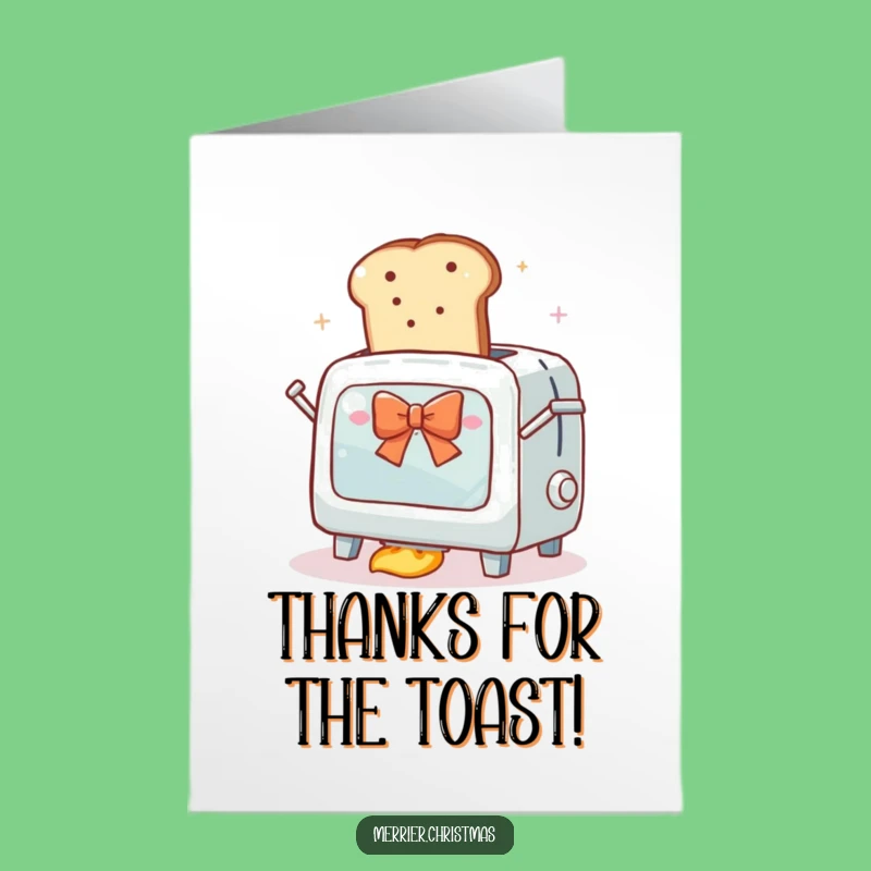 Free Printable Thank You Card: Toaster Oven Thanks Funny Downloadable Gift