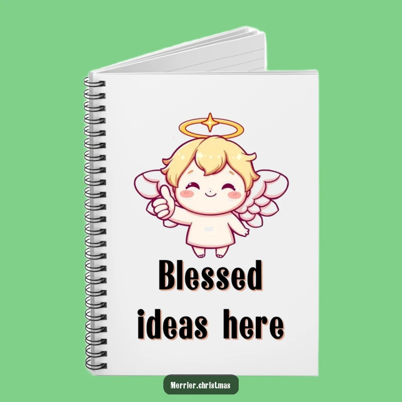 Funny Kawaii Angel Notebook: Jot Down Heavenly Thoughts