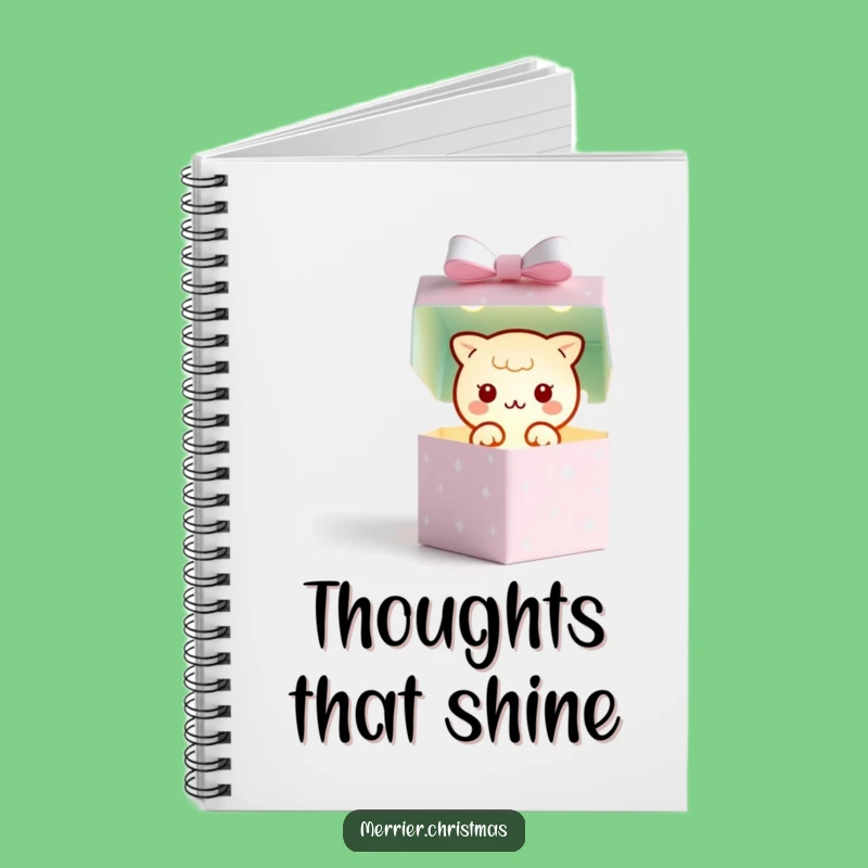 Funny Kawaii Gift Box Notebook: Jot Down Surprises, Perfect Creative Gift
