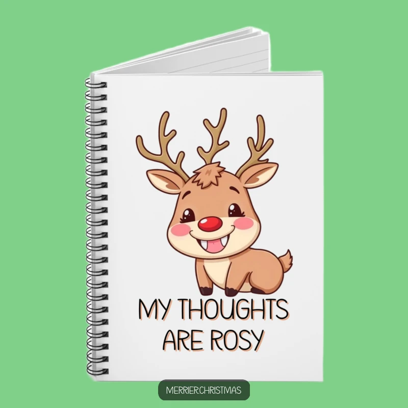 Funny Reindeer Notebook: Goofy Grin Journal for Hilariously Creative Ideas