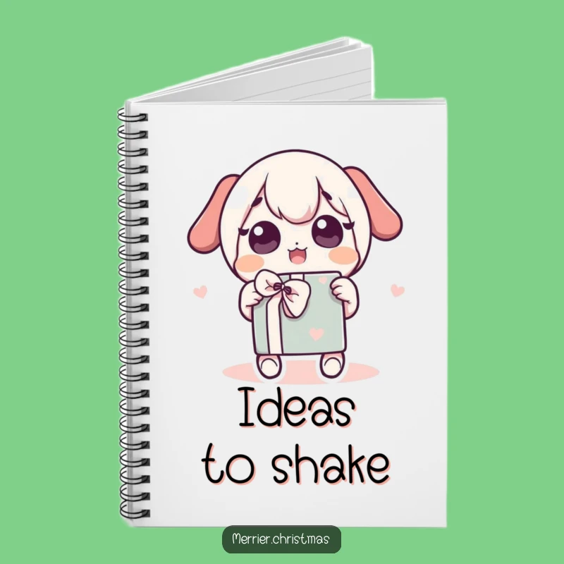 Funny Kawaii Gift Shaker Notebook, Jot Down Your Exciting Ideas!