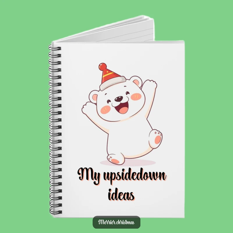Funny Polar Bear Cub Notebook: Jot Down Ideas with Joyful Humor!