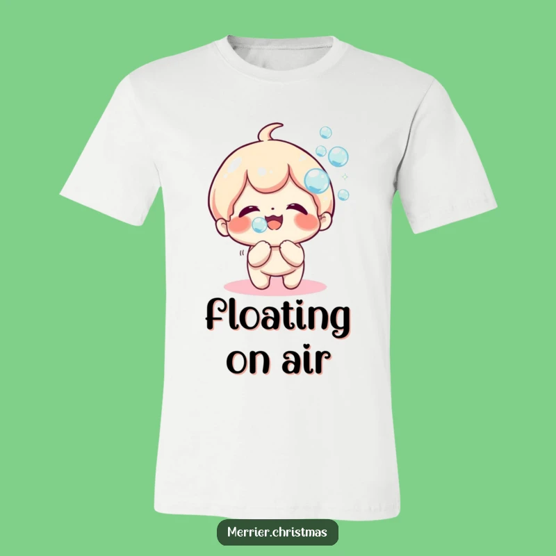 Joyful Kawaii Bubble Blower Funny T-Shirt, Lighthearted and Fun Gift!