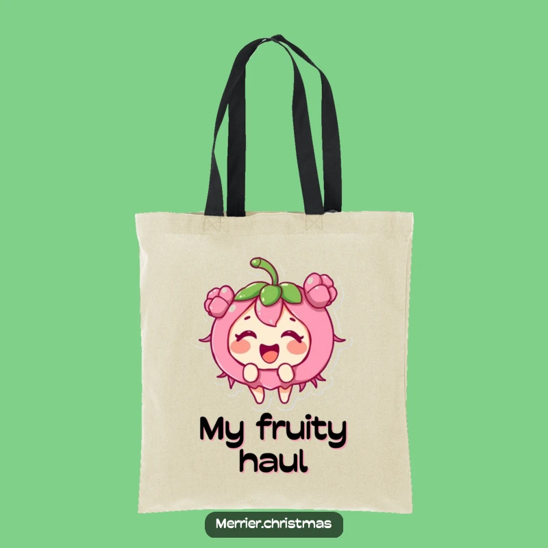 Funny Holly Berry Tote Bag: Carry Your Giggles and Holiday Spirit