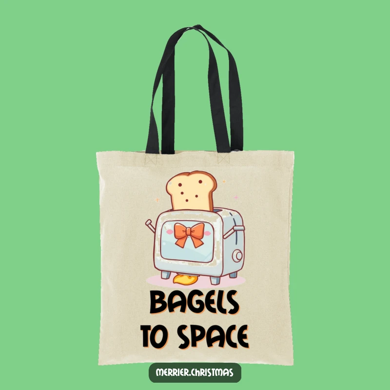 Funny Toaster Oven Launch Tote Bag - Quirky Kitchen Accessory Gift